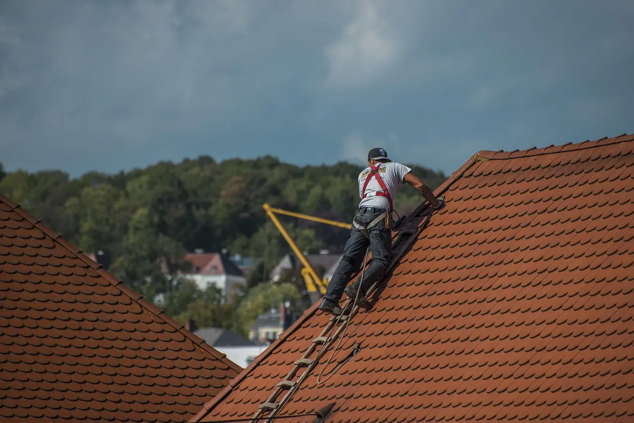 Roof plumbing maintenance